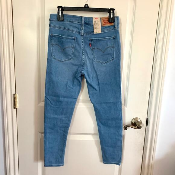 Levi’s 720 High Rise Super Skinny Cropped Jeans in Indie Disco - Picture 10 of 14
